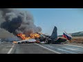 PUTIN SHOCKED! Ukrainian F-16s shoot down ALL Russian SU-57s flying in the skies over Kursk!