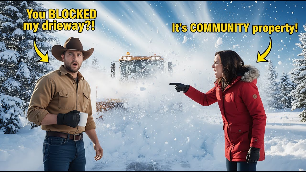 Члены ТСЖ по имени Карен засыпали мой вход — а через 3 минуты город превратил ее улицу в свалку с...