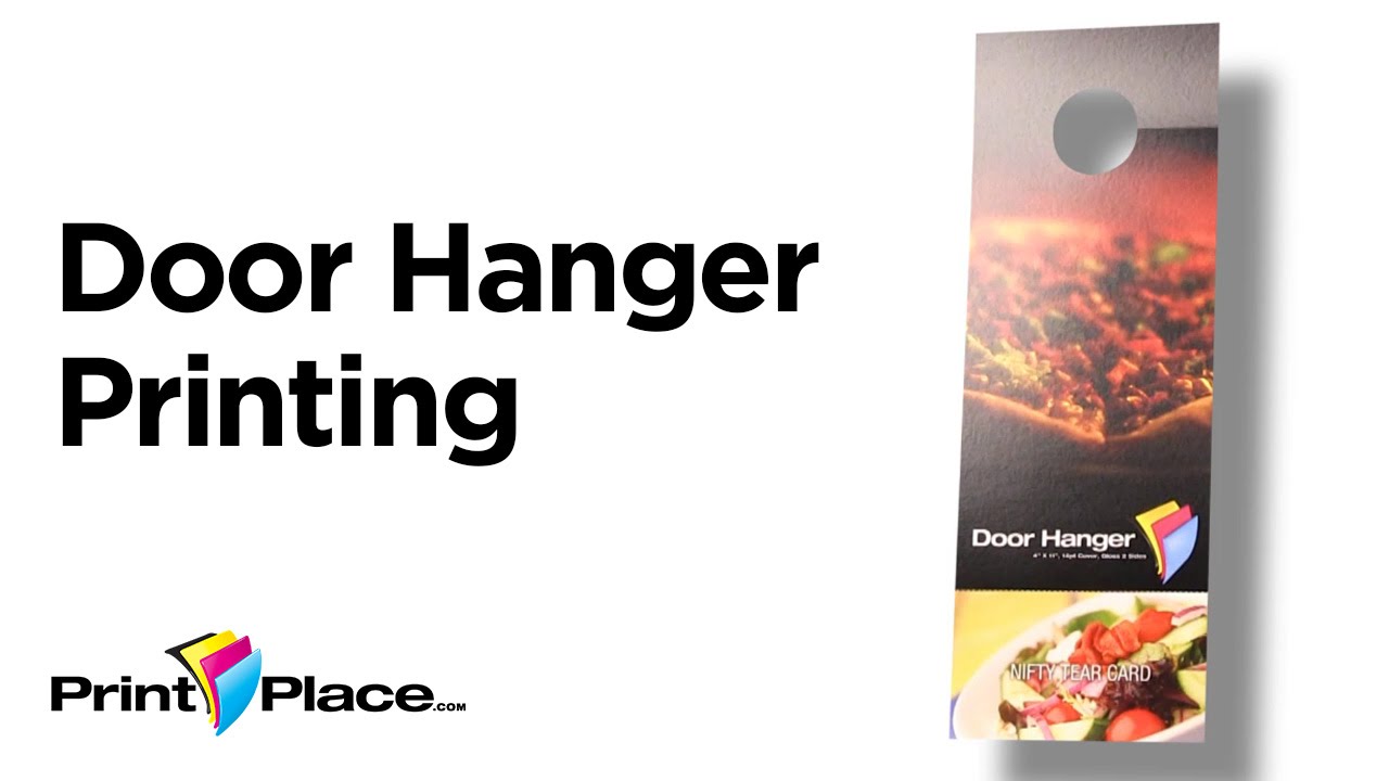 Custom Standard Door Hangers, Door Hanger Printing