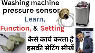 "Unlocking Laundry Magic: How Pressure Sensor Switches Make Washing Machines Work!"