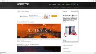 Its Here (MCreator 2020.6/2021.1 Snapshot)