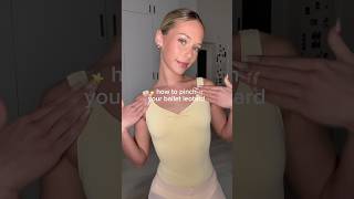 how to pinch your ballet leotard! 🩰💫 #ballet #dance #dancehacks #danceleotards #trending