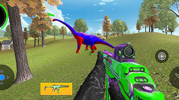 Wild Animal Hunter 3D - Dinosaur Hunter Game - Android Gameplay #138