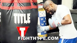 FLOYD MAYWEATHER AGE 46 TRAINING LIKE HE’S 26; PUSHING IT TO NEW LIMITS IN NEVER-BEFORE-SEEN FOOTAGE