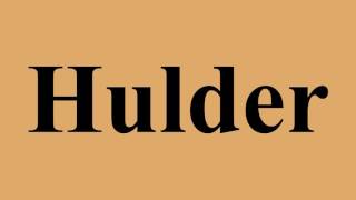 Hulder