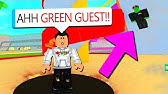 Legend Of The Green Guest A Roblox Story Youtube - green guest roblox story