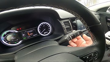 How to Enable or Disable Front Windshield Wipers in Kia Niro I ( 2016 – 2022 )