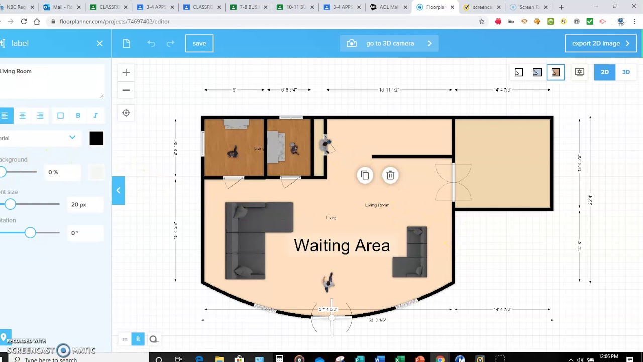 Labels In Floorplanner You