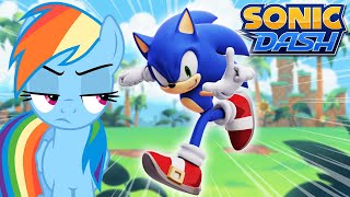 JOGANDO SONIC DASH PELA PRIMEIRA VEZ ‹ Luli Rarity ›