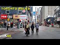 Downtown Toronto Late Sunday Afternoon Walk on Feb 28, 2021