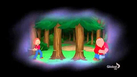 Stewie Dreams Parents Chopping Down Trees