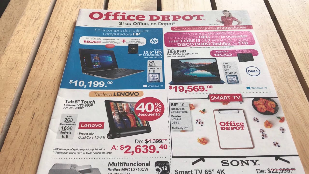 [ ASMR Español | Folletos de Ofertas ] Ofertas de Office Depot