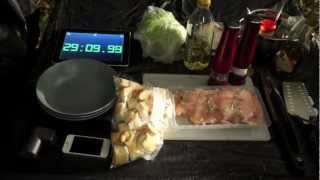 Grilled Chicken Breast &amp; Caesar Salad - 7 Day BBQ Challenge