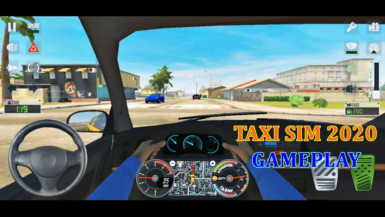 Taxi Sim 2020 Android Gameplay YouTube