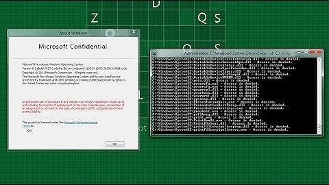 Destroying Windows 8 Build 7927!
