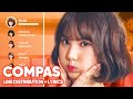GFRIEND -  Compas 나침반 (Line Distribution + Lyrics Color Coded) PATREON REQUESTED
