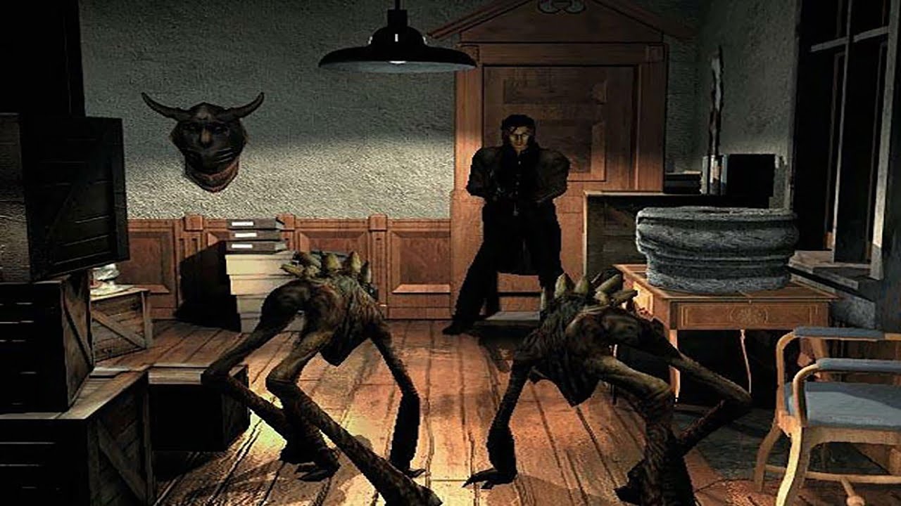 Alone In The Dark - The New Nightmare Ambience - YouTube