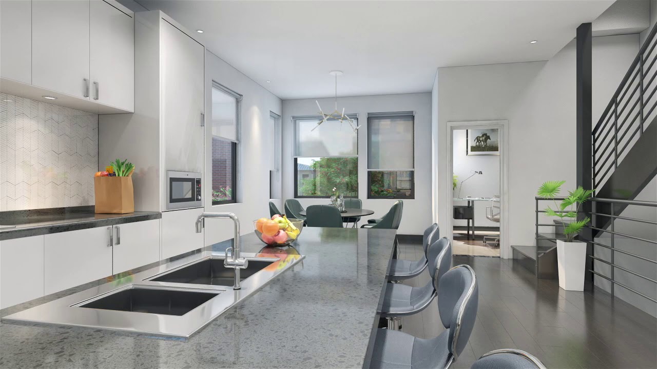 Alto Townhomes on Hall Virtual Tour YouTube