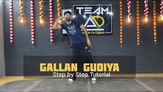 Gallan gudiya Step By Step Tutorial easy dance #gallangudiya #easydance 
