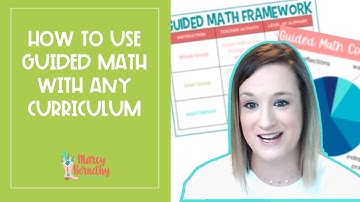Using Guided Math with Any Curriculum