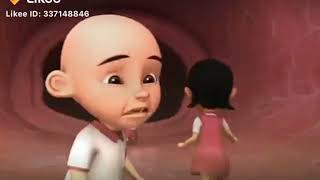 Upin Ipin di perut esan