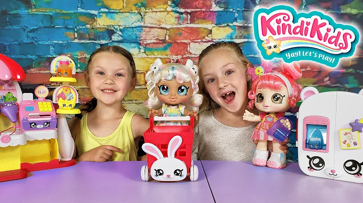 Madison's First Day of Kindergarten! Kindi Kids Toy Pretend Play!