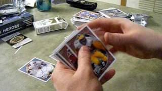 2008 Upper Deck Heroes Football Hobby Box Break SICK Auto