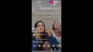 Addison Rae full ig live! (8.13) Talking about dates while doing her makeup.