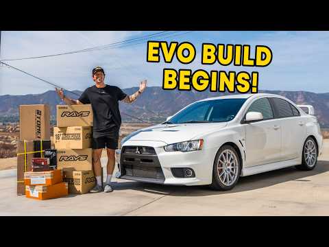 We Bought an Evo X and IMMEDIATELY Started Modifying it!