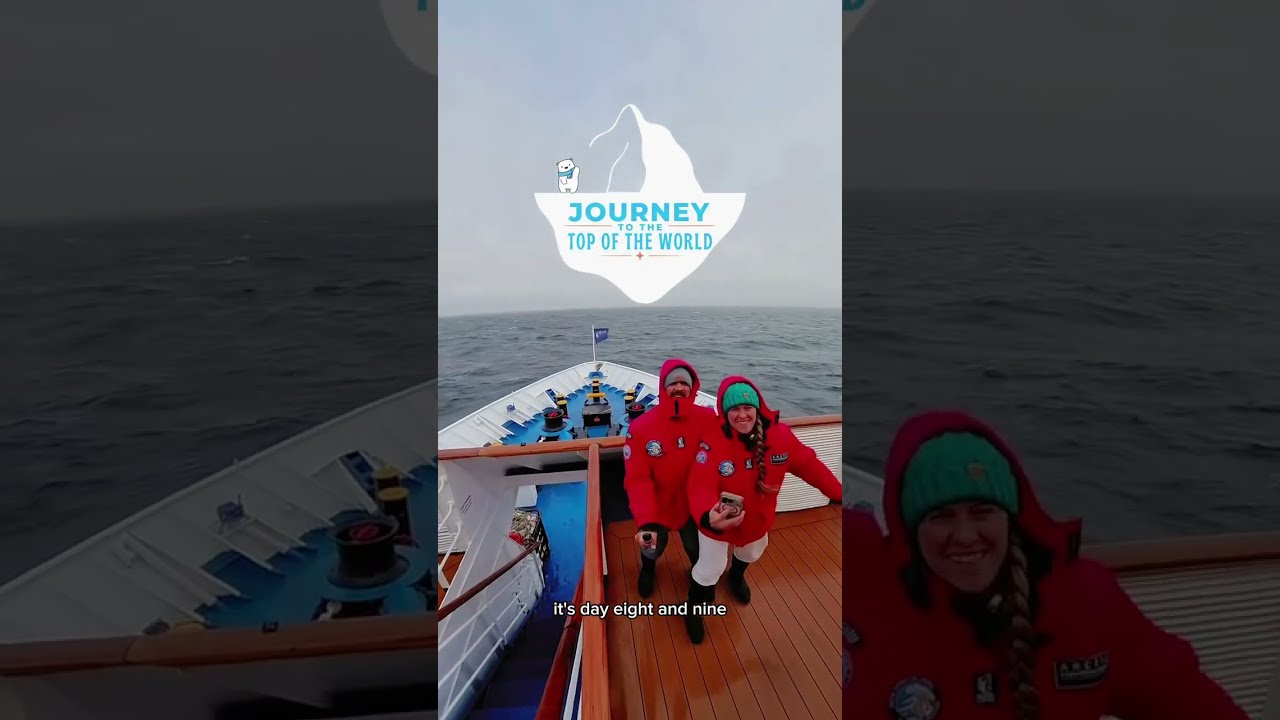 THE CROSSING TO SVALBARD 🌊🇳🇴 We are officially crossing the Greenland Sea to the top of the world!