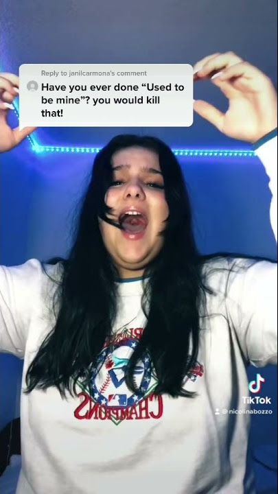 TikTok Cover | She Used To Be Mine - Waitress (@nicolinabozzo on TikTok)