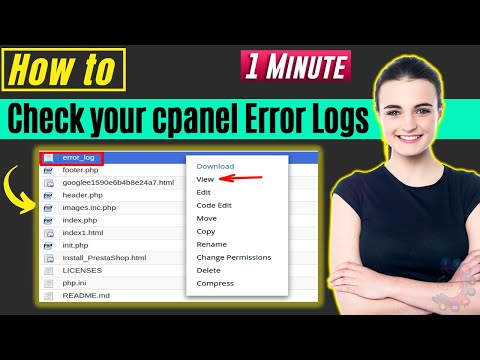 How to check your cpanel error logs 2022