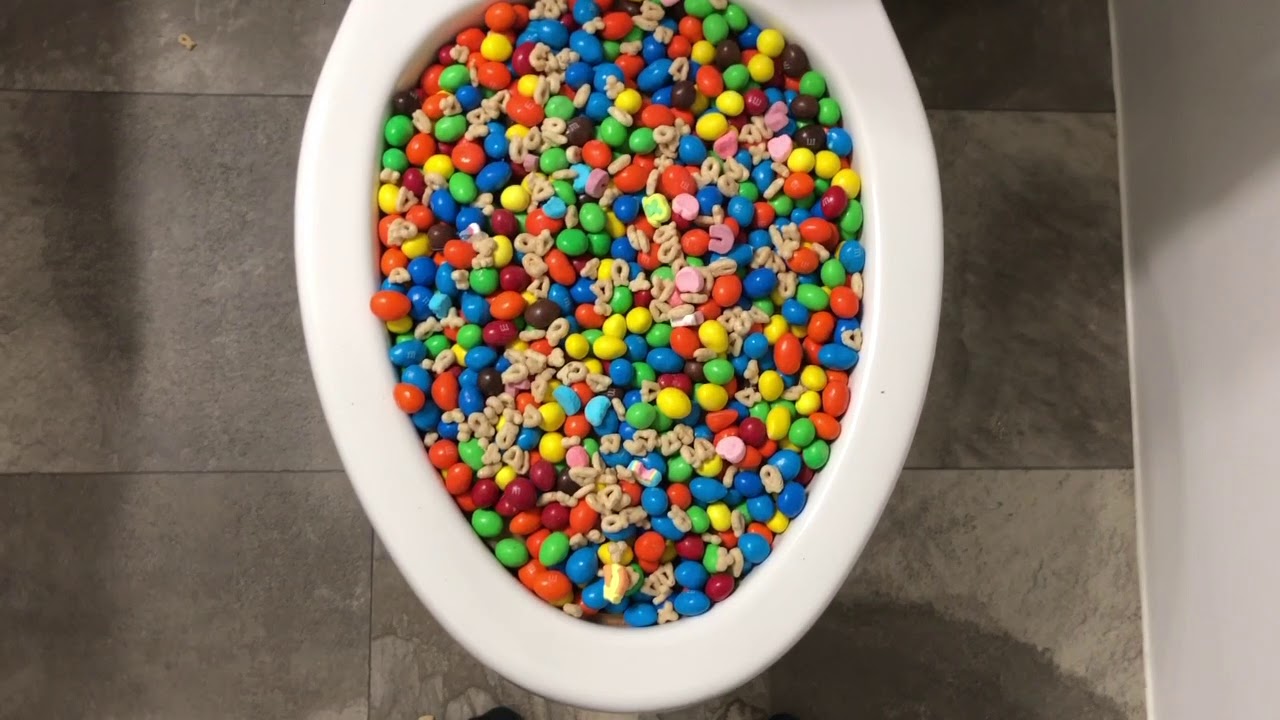 Will it Flush? - M&M's and Lucky Charms