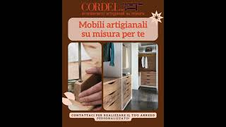 Cordel Mobili artigianali su misura per te #madeinmeda #home #madeinitaly #mobilisumisura #design
