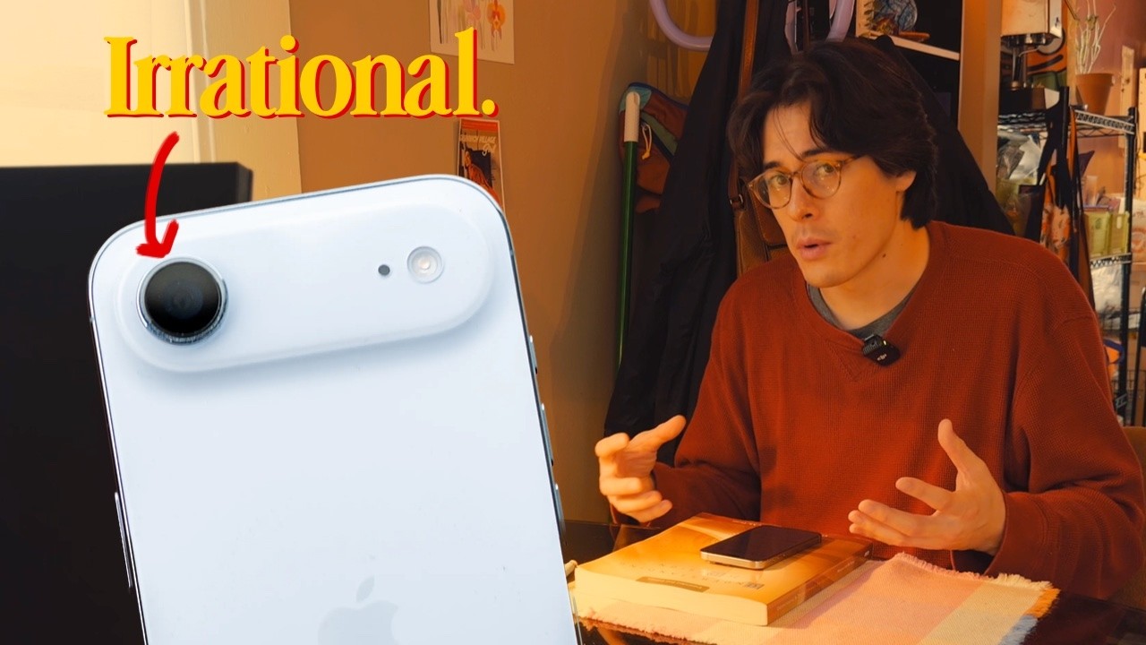 Скрытый дизайн одинарной камеры iPhone Air