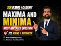 🔥 Maxima & Minima Most Repeated Question | JEE Main & Advanced | Word Problem Explained | Must Watch