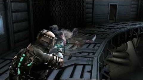 Dead Space Chapter 3 Part 3/7 Impossible Difficulty w/commentary