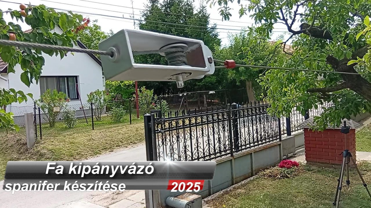 Fa kipányvázó spanifer készítése.