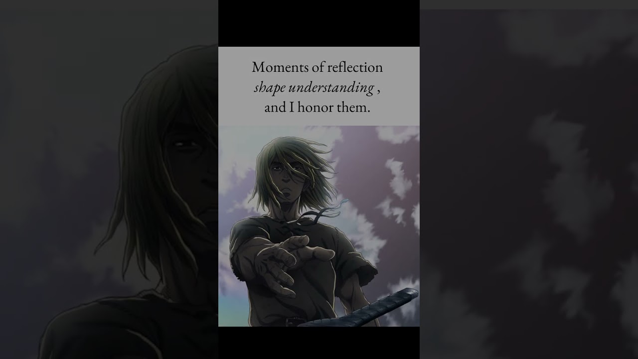 Moments of reflection shape... 