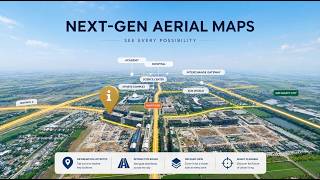 Interactive 360 Aerial Maps for Real Estate: Road Overlays & Info Hotspots | PanoCool
