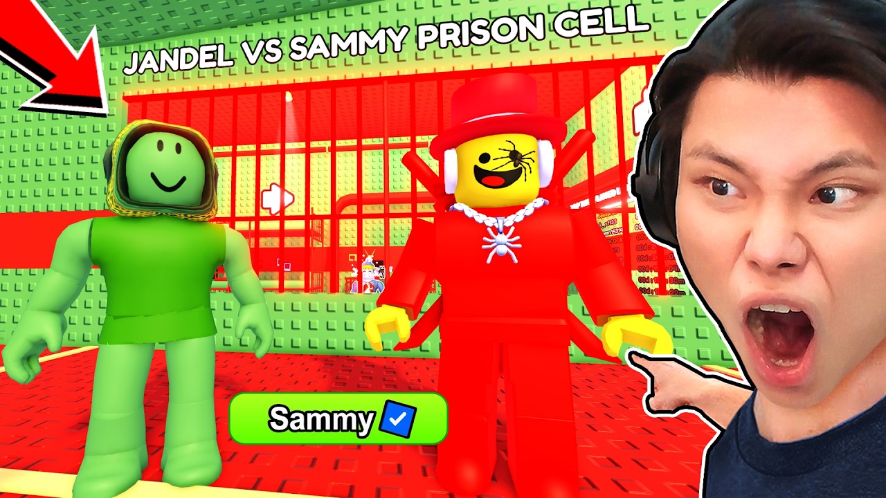 [ROBLOX] JAYGRAY TRỐN THOÁT KHỎI NHÀ TÙ ADMIN SAMMY🍓🤑TẶNG BRAINROT VOI DÂU SIÊU HIẾM NẾU THÀNH CÔNG