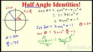 Pre Calc - 11.4 Double and Half Angle Identities