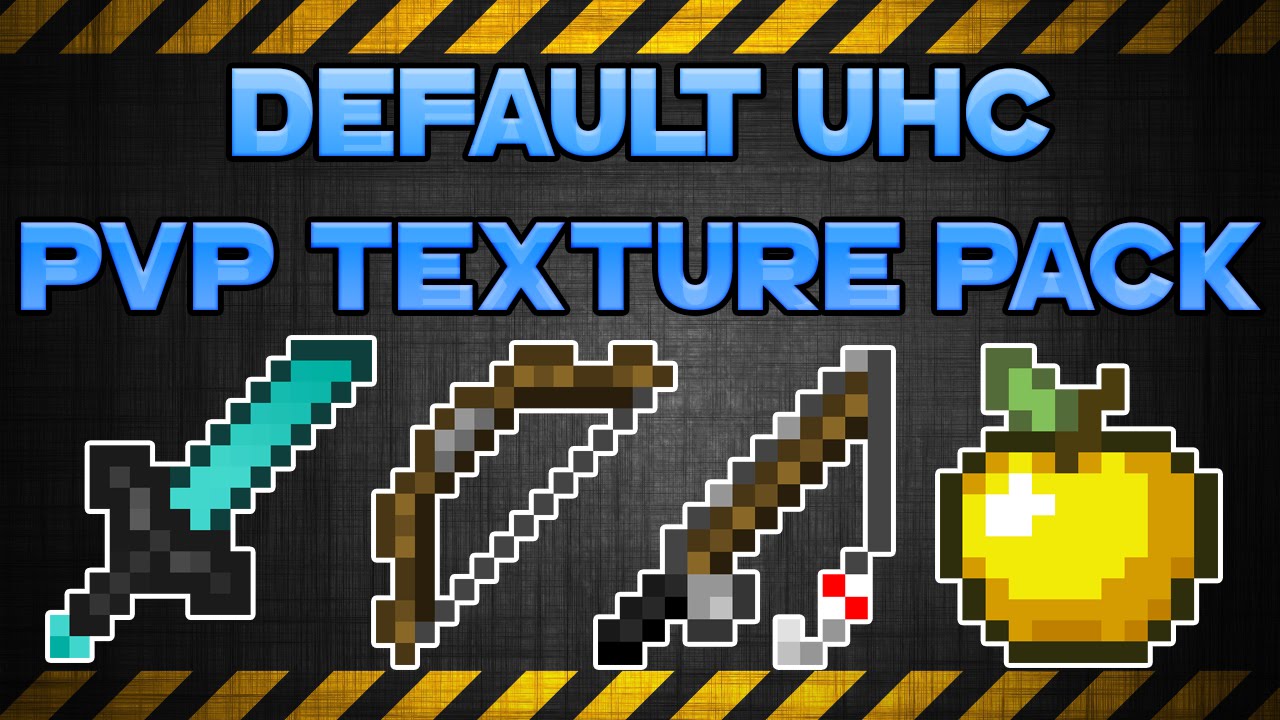 Minecraft PvP Texture Pack - Default UHC Pack 16x16  FPS 