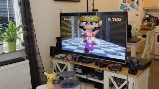 The Wario Apparition: Every copy of Mario 64 is personalized