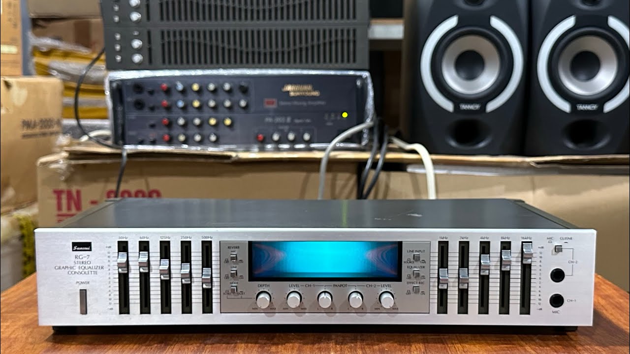 EQ SANSUI RG7 ODER NHẬT VỀ ĐÃ TÉT HOÀN HẢO - YouTube