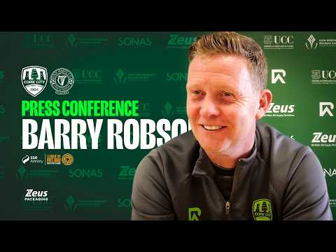 "THE FANS DESERVE IT!" 💬 |  | Barry Robson's Pre-Finn Harps Press Conference