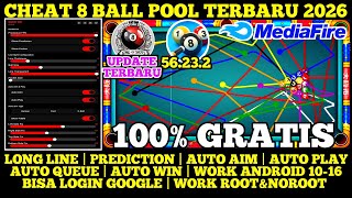 GRATIS‼️CHEAT 8 BALL POOL TERBARU 2026 AIMTOOL GARIS PANJANG AUTOPLAY WORK NOROOT MOD GLASS ENGINE