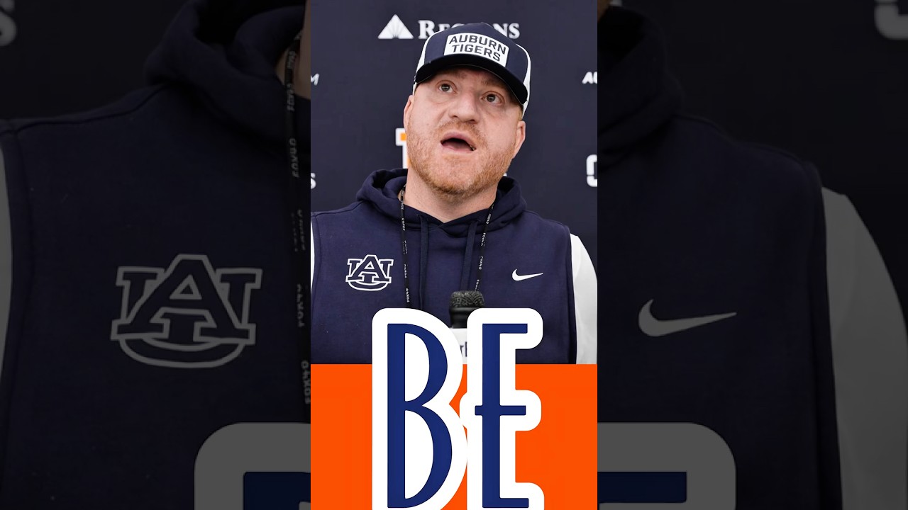 Auburn Football Coach Alex Golesh talks Auburn 2026