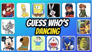 Guess The Cartoon Character by Dancing / Most Famous Cartoon Character ~ ​⁠@funquizofficial
