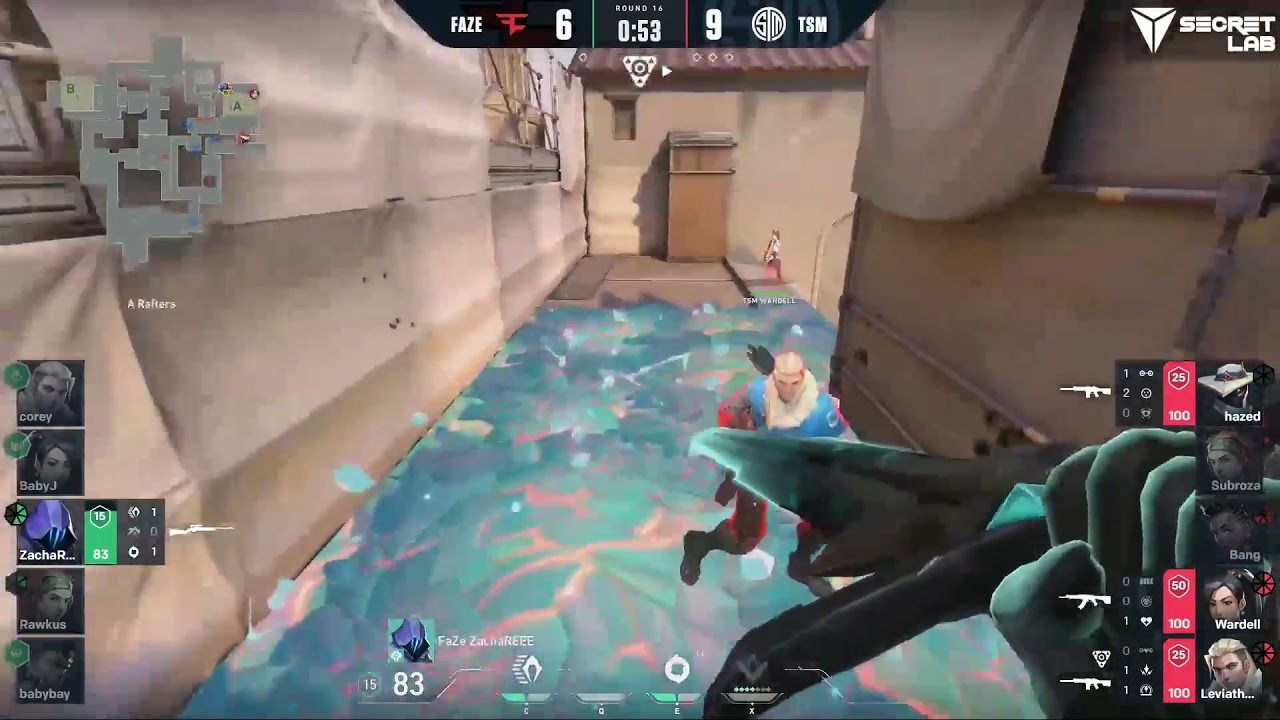 SWORD vs Knife in Valorant || TSM vs FAZE FINAL